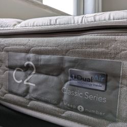 Sleep Number C2 Queen Adjustable Mattress – Excellent Condition