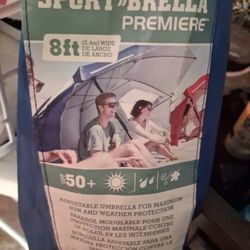 8ft Umbrella Breach Chair Combo Brand New