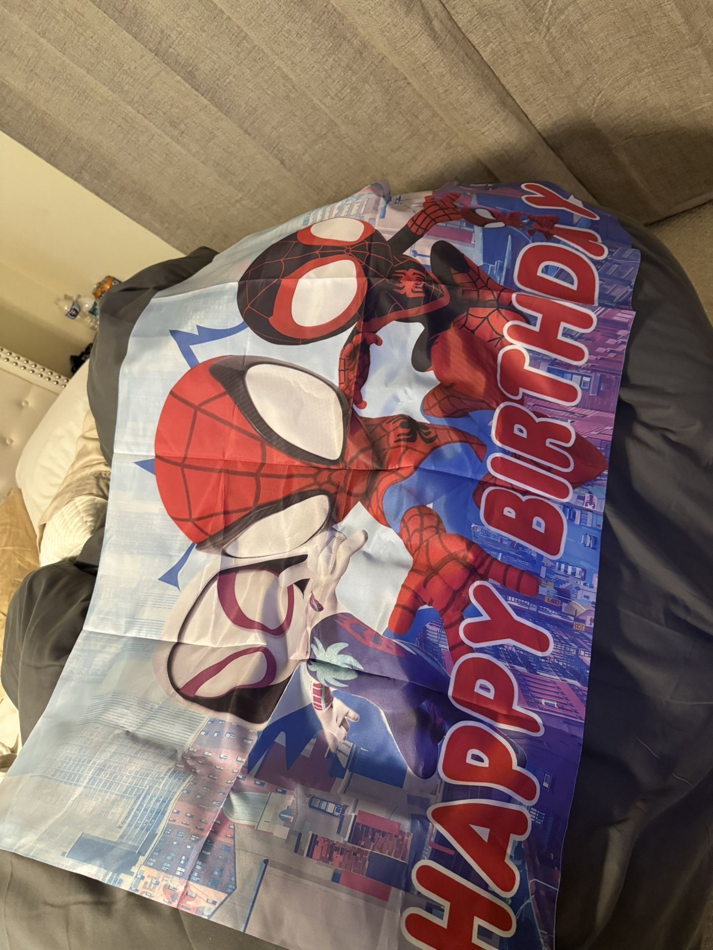 Spiderman Backdrop For Party