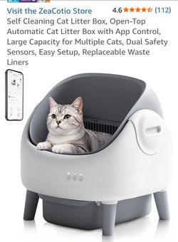 AI cat litter box
