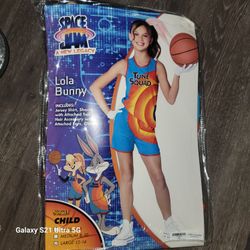 Lola Bunny Costume Child Large 12-14