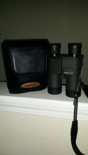 Vintage Pentax Binoculars 8x42 DCF 6.2* 108m/1000m W/ Case asking 40.00
