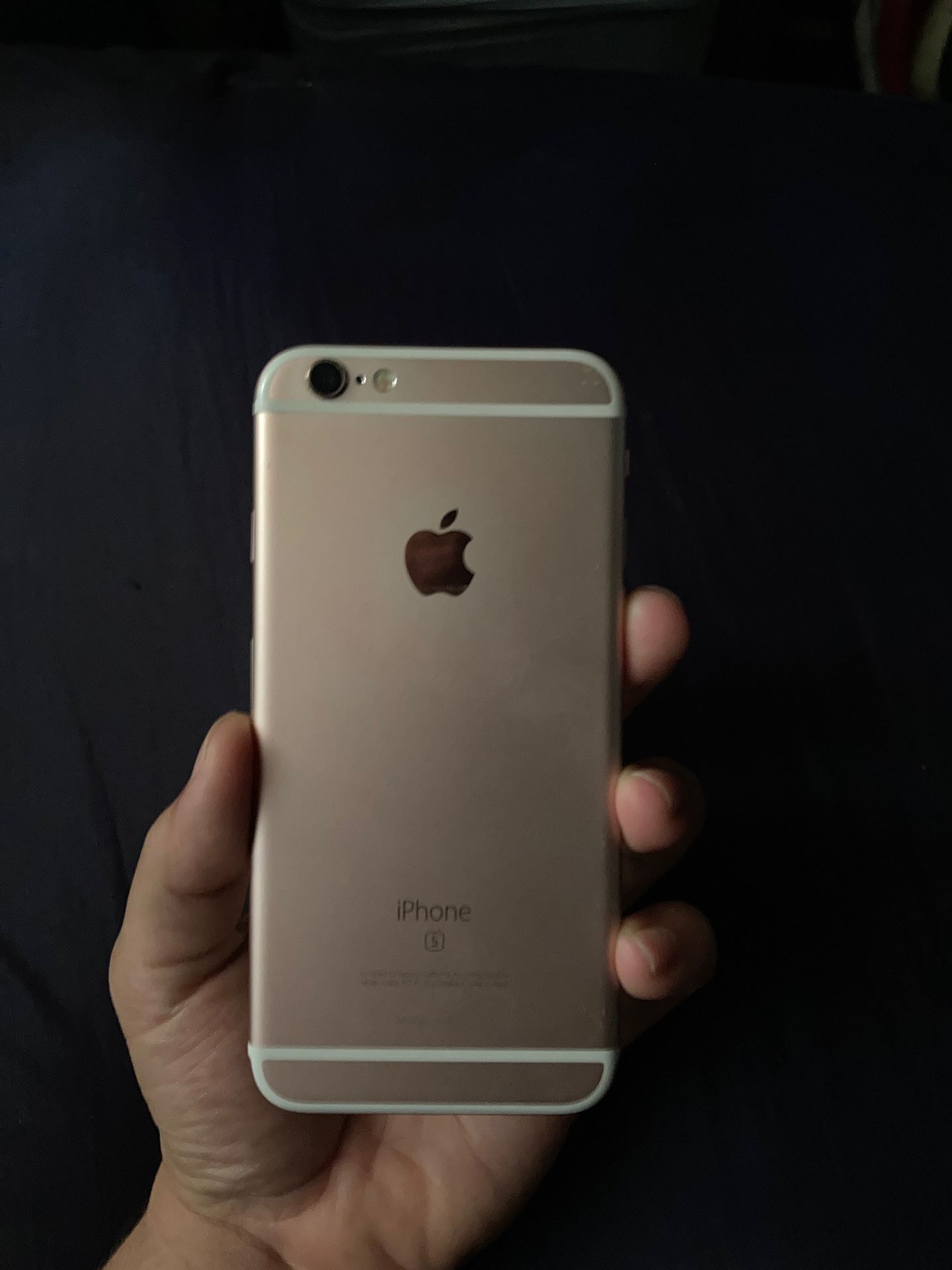 Rose gold iPhone 6S