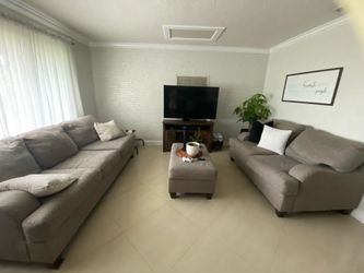 Sofa, Loveseat & Ottoman