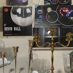 Weddings Decor Blowout Sale – Everything Priced to Go! OBO – Candles, Lights, Decor & More