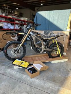 2025 SurRon Ultra Bee | 21kW | Max Speed 60 Mph | Black & Sand Color