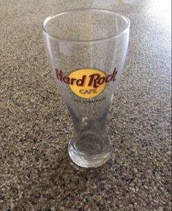 Hard Rock Cafe Pilsner Glasses