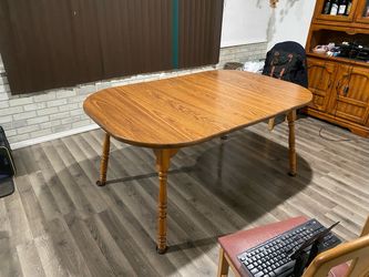 FREE WOOD DINING TABLE