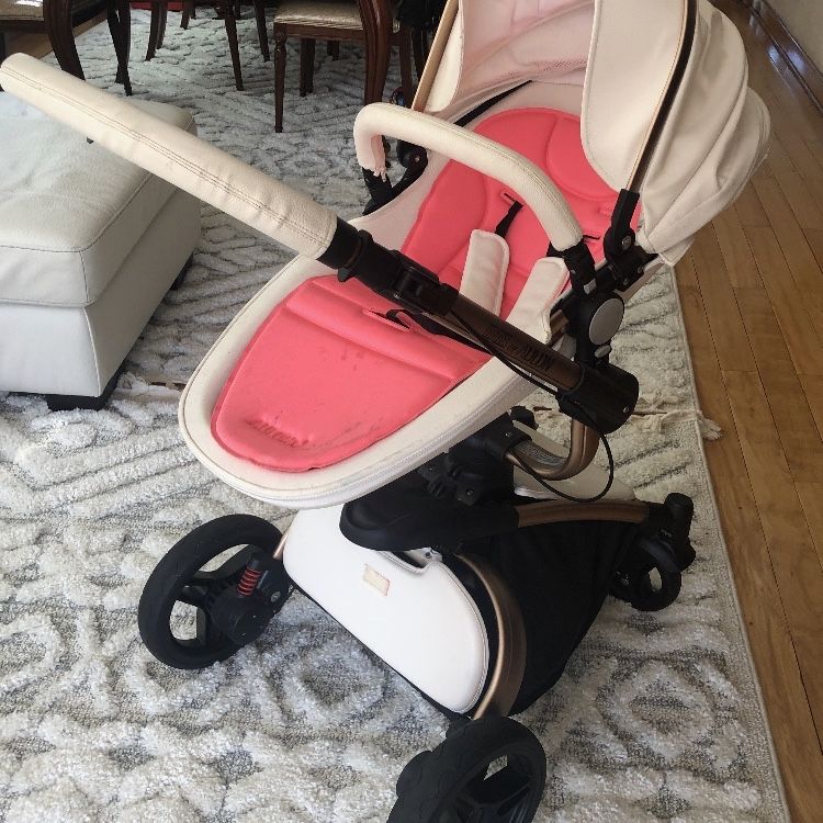 Max aulon pink stroller discount