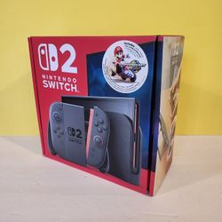 Nintendo Switch 2 - Mario Kart World Bundle New&Sealed Avaialable Today 