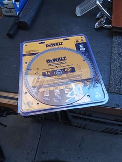 DeWalt Trim Saw Fine Finish Blade Brand New In Package