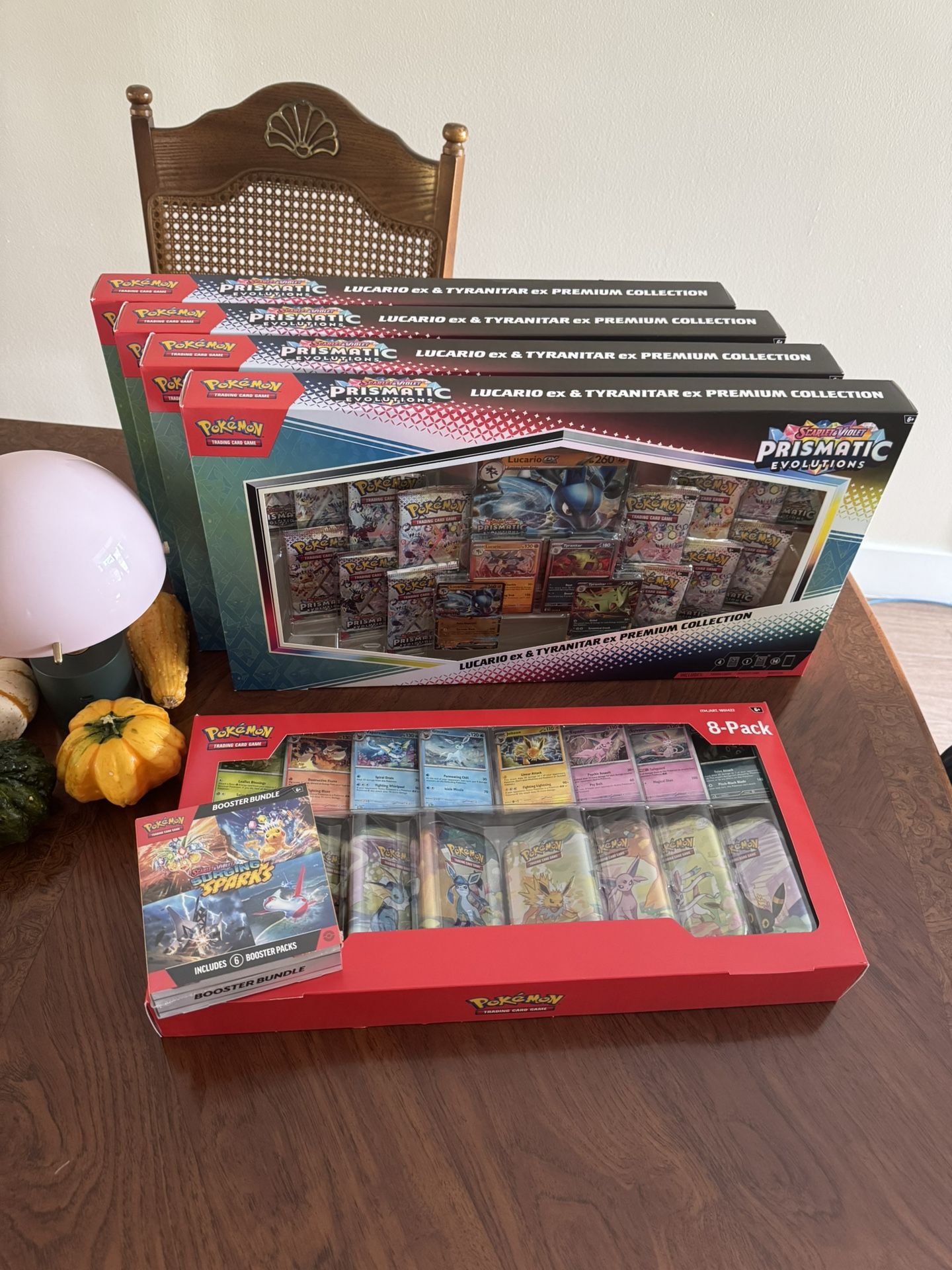 Prismatic Bundles and Surging Booster Bundle Pokemon