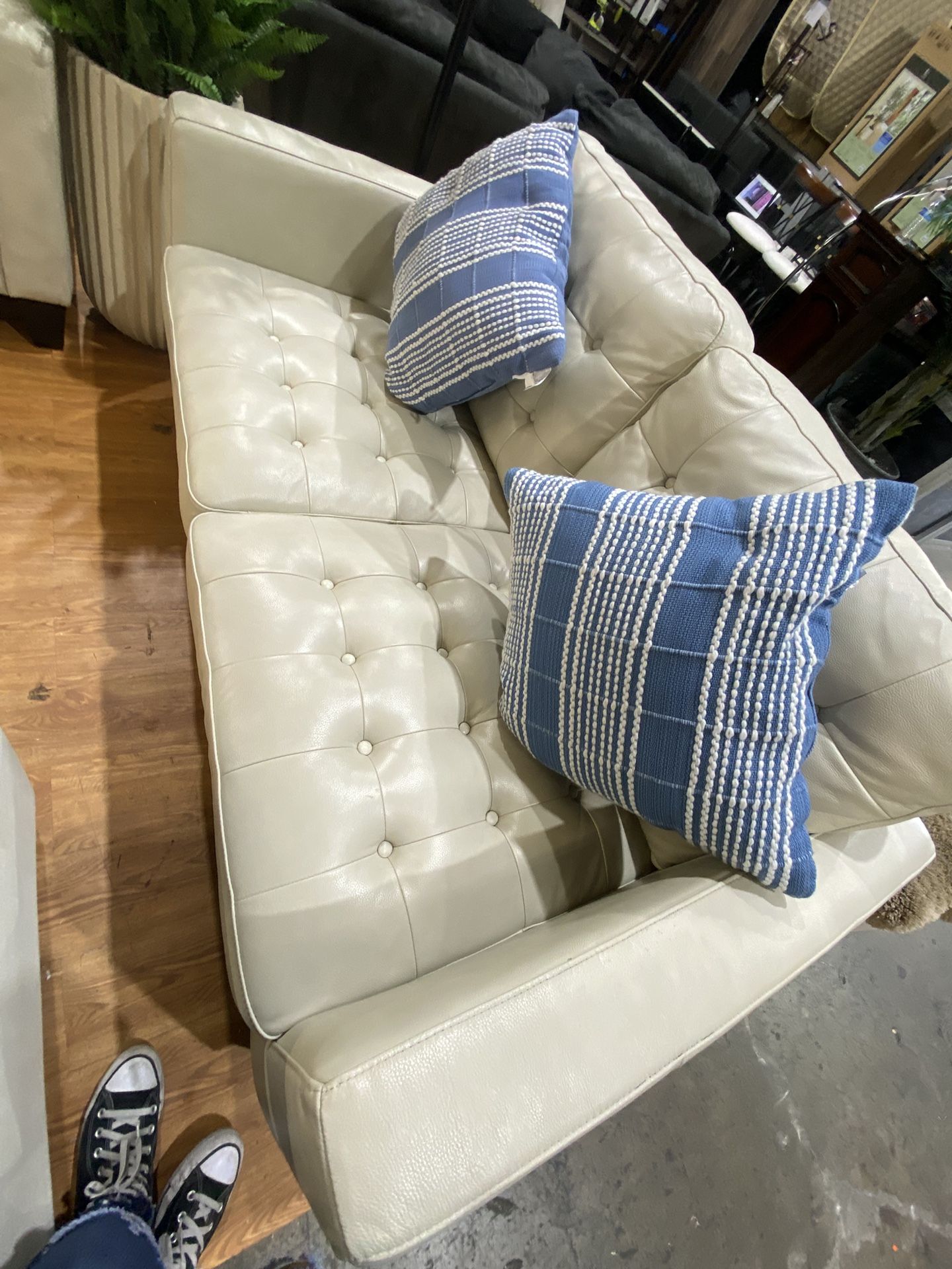 3 Piece Leather Sofa
