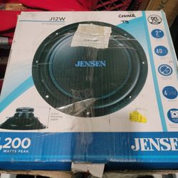 12" Jensen Subwoofer 