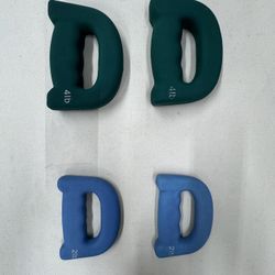 2 LB & 4 LB HAND WEIGHTS (SET OF 2)