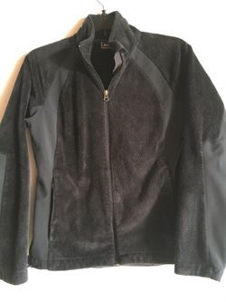 REI FLEECE JACKET BLACK