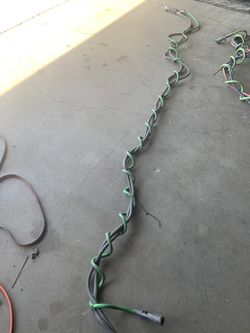 Tractor Trailer Rig Electric Cable & Air Line Hoses