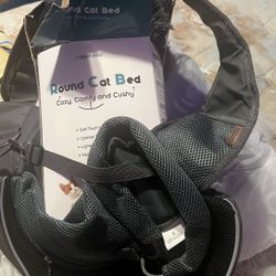 Cat / Dog Sling Carrier And Bed 