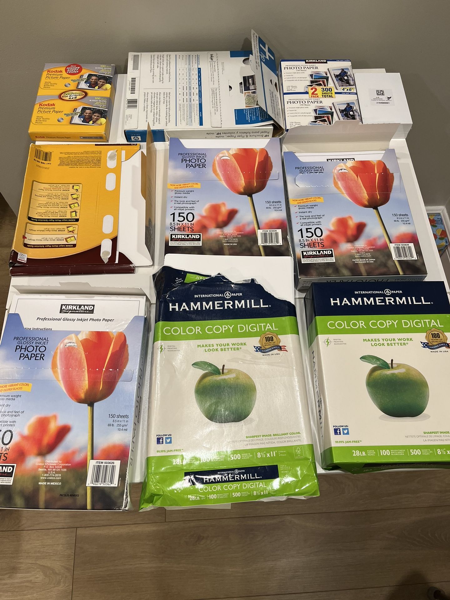 Assorted Photo Paper