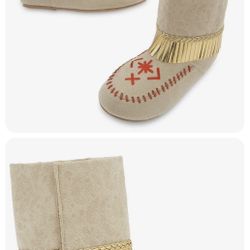 DISNEY STORE POCAHONTAS COSTUME SHOE