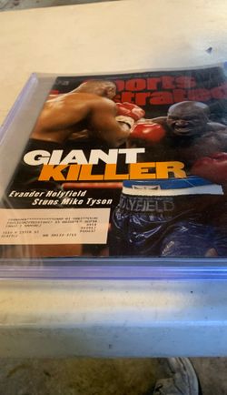 Evander Holyfield vs Mike Tyson Nov 18 th 1996