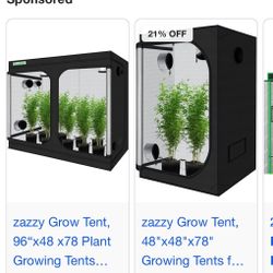 Zazzy Grown Tent