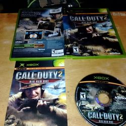 Xbox Game Call Of Duty 2 Big Red One 