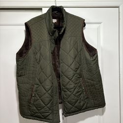 Avenue Lined Vest (Green)