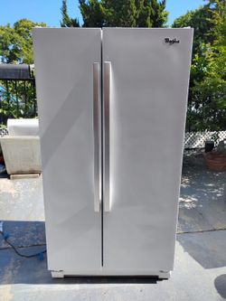 White Whirpool Refrigerator