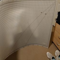 Acrylic Super XL Cutting Guide For Quilting