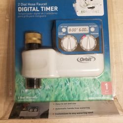 Orbit # 62155 1-Program Digital Hose End Timer NEW