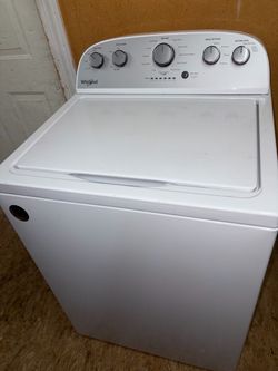 Whirlpool super capacity top load deep water washer