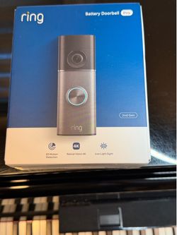 Ring Doorbell Pro (2nd generation NEW IN BOX)  battery  package