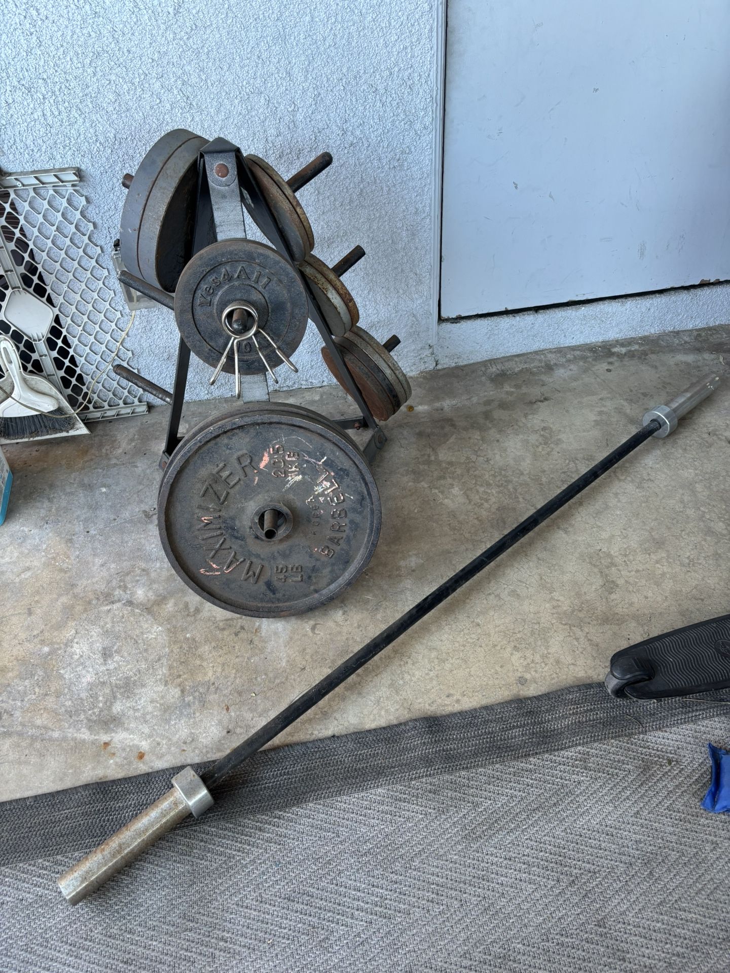 Olympic Bar And Weights