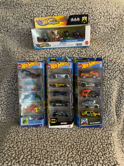Hot Wheels 5 pk sets