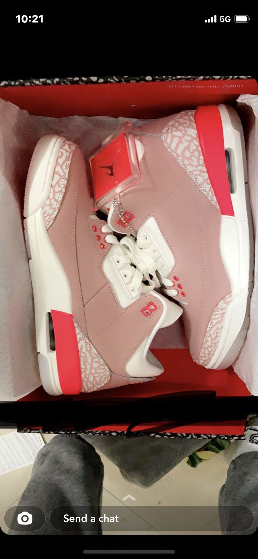 “Rust Pink” Jordan Retro Size 7 Brand New