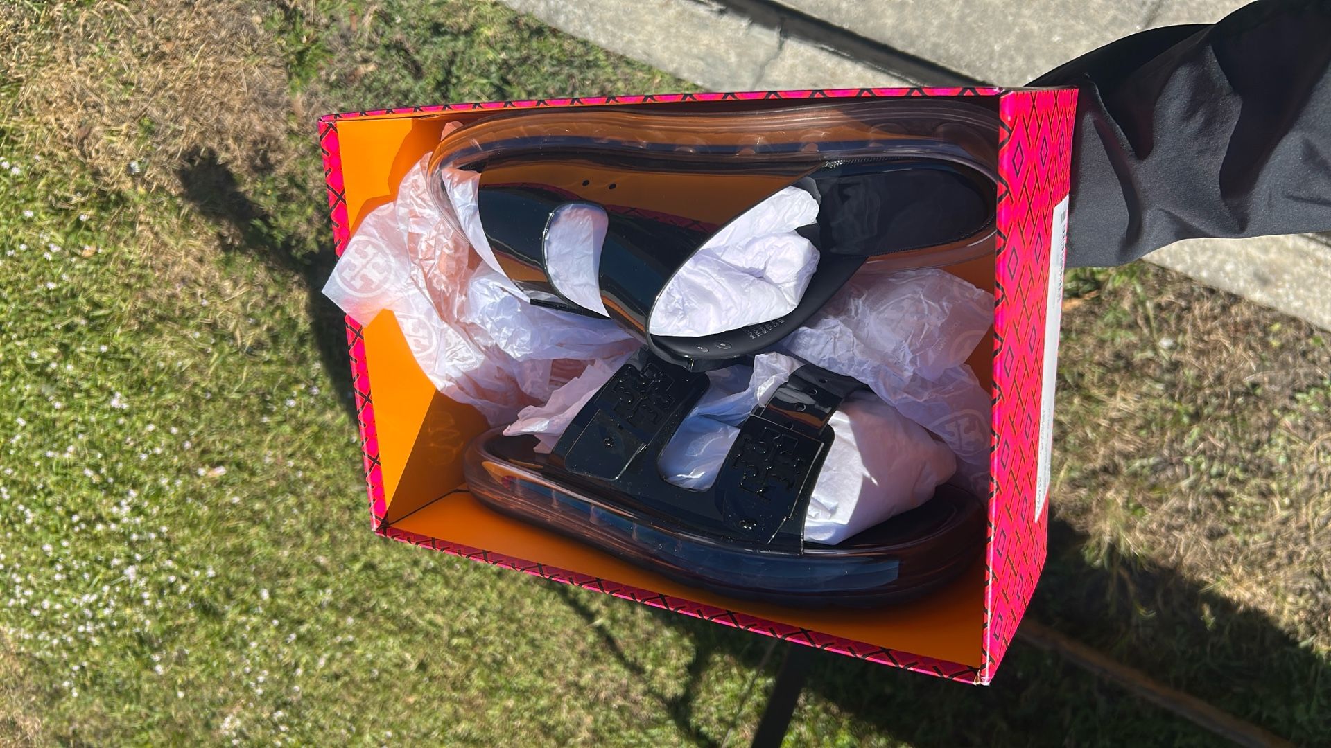 Buckle Bubble Jelly Tory Burch Size 10 For Women