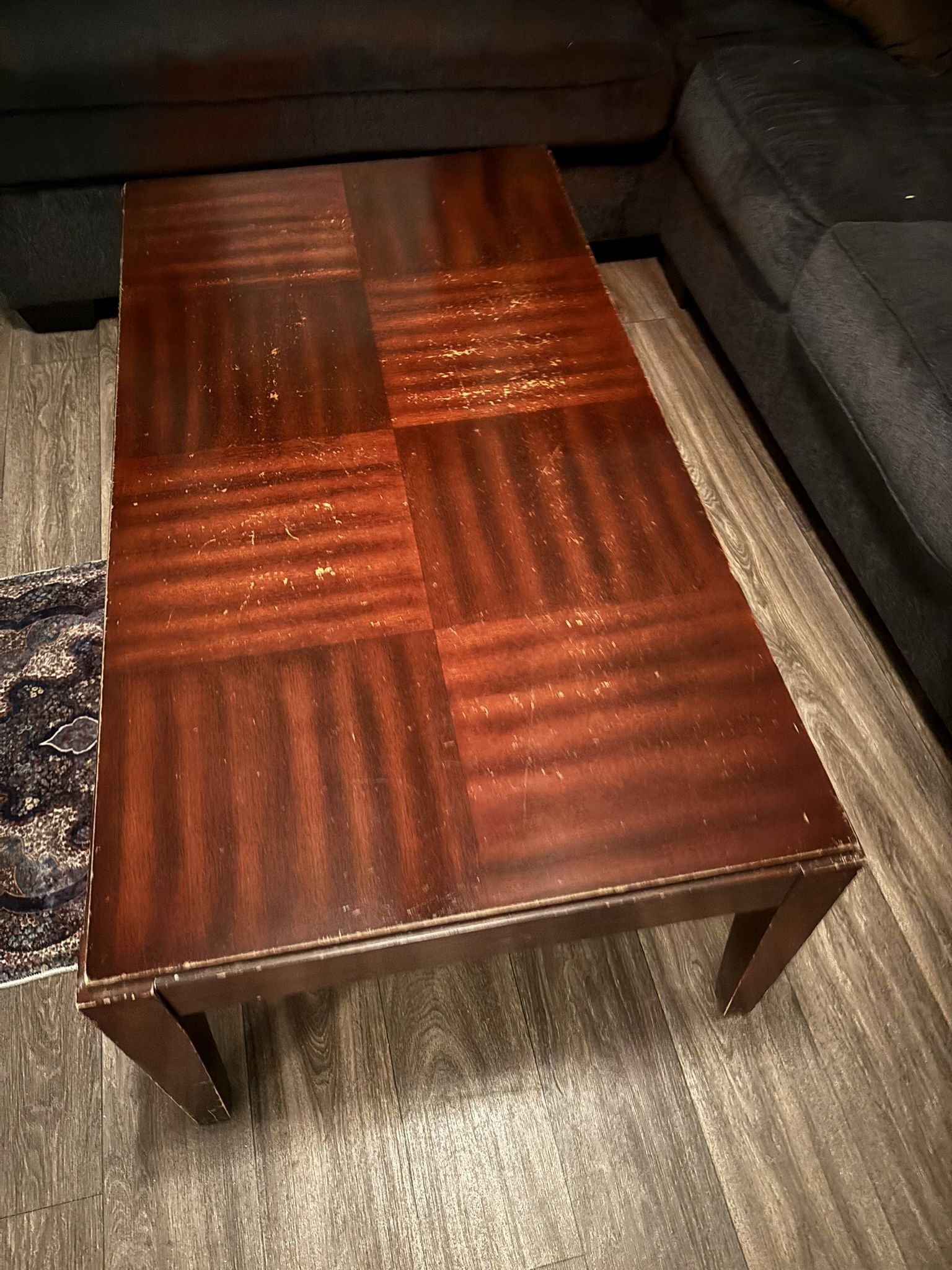 Dark Cherry Coffee Table