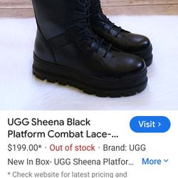 Ugg Sheena Black
