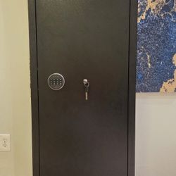 Large Gun Safe for Home Rifles and Pistols, Quick Access Security