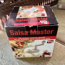 New , Never Used Salsa Master / Salsa Maker