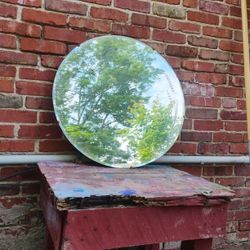 Vintage Round Mirror