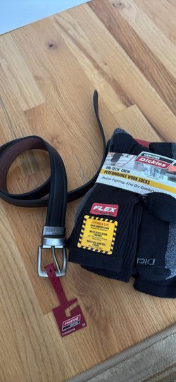 New Belt & socks
