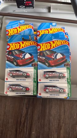 4 2025 HOT WHEELS MAINLINE CASE K HONDA CIVIC CUSTOM