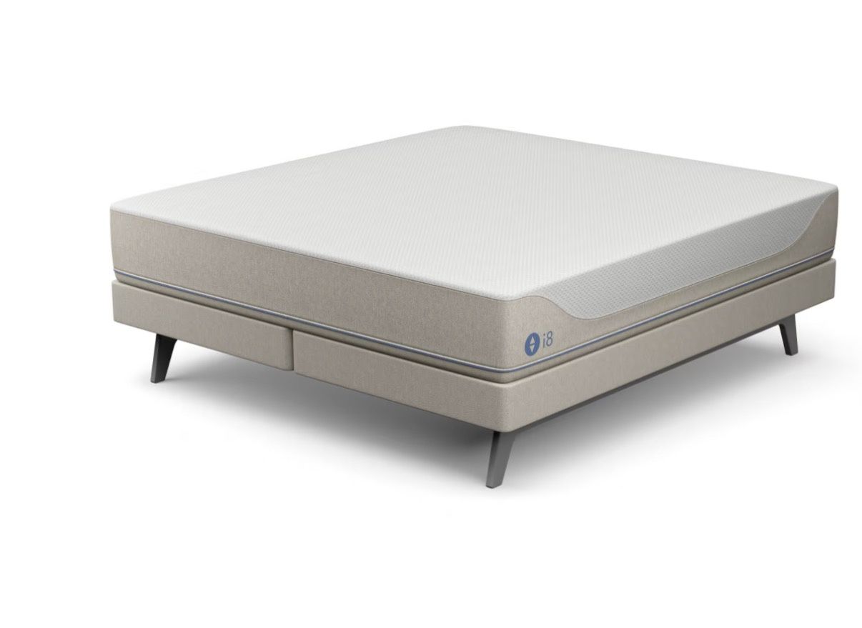 Sleep Number C4 Queen Mattress With Integrated Base & Frame 