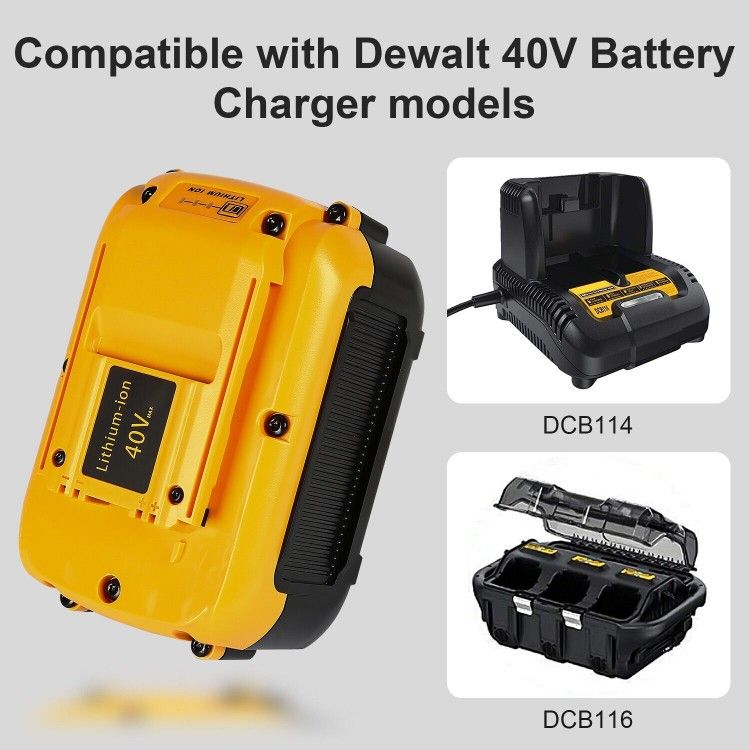 Dewalt 40v battery charger sale
