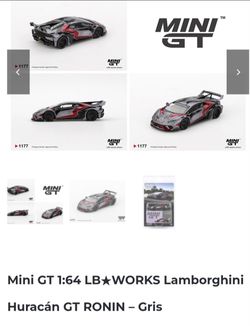 Mini GT 1.64  Lamborghini Huracán GT