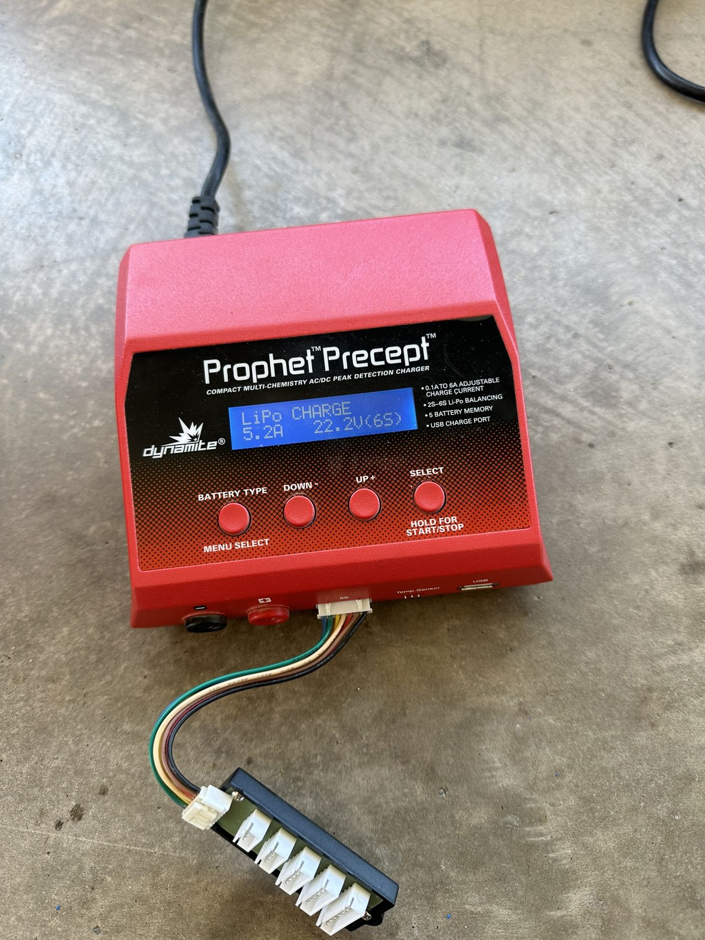 Dynamite Prophet Precept RC Battery Charger
