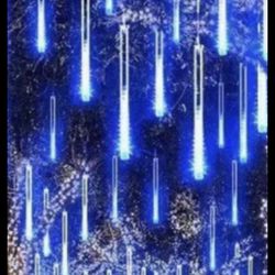 LED Xmas Tube Lights (8 Tubes)/ Tubos De Luces Navideñas