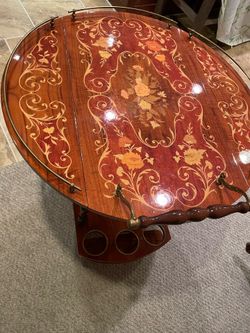1960s Italian Bar/serving cart anti